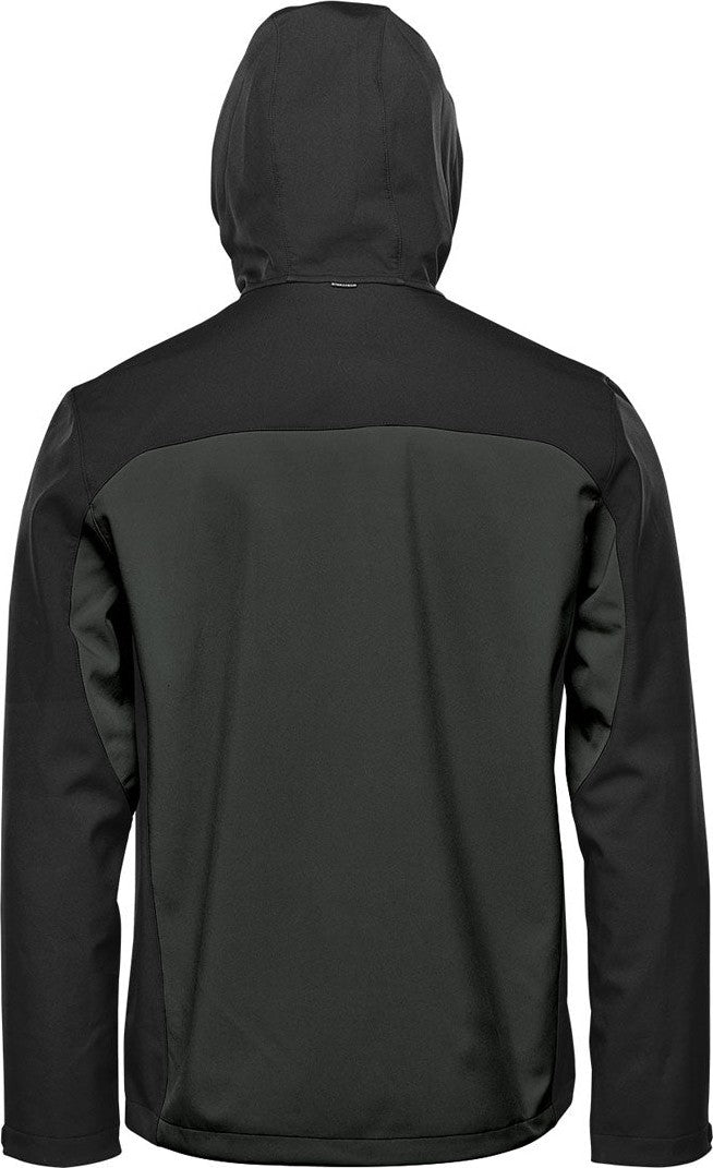 Stormtech Bhs-4 Men’s Cascades Softshell Hoody - Dolphin - Black - Dolphin - Black / s / Mens