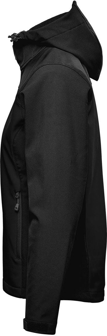 Stormtech Bhs-4w Women’s Cascades Softshell Hoody - Black