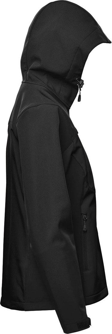 Stormtech Bhs-4w Women’s Cascades Softshell Hoody - Black