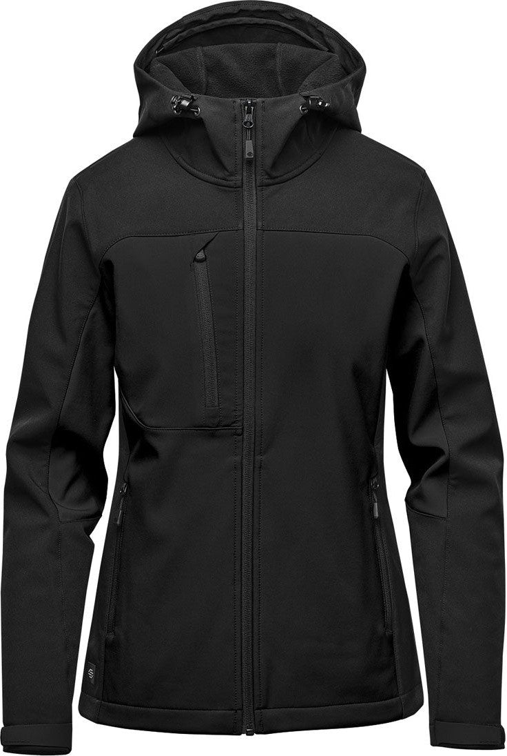 Stormtech Bhs-4w Women’s Cascades Softshell Hoody - Black - Ladies Xs