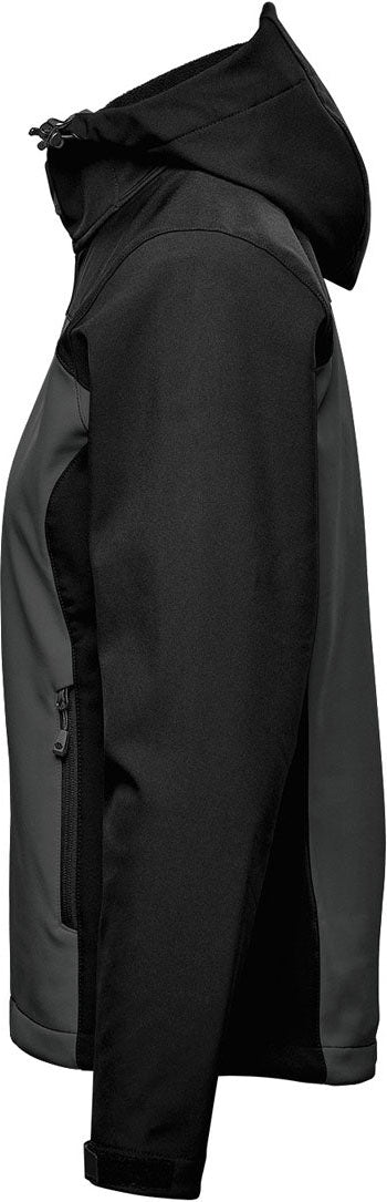 Stormtech Bhs-4w Women’s Cascades Softshell Hoody - Dolphin Black