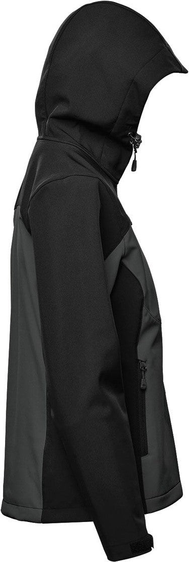 Stormtech Bhs-4w Women’s Cascades Softshell Hoody - Dolphin Black