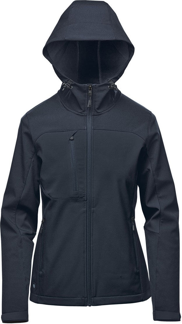 Stormtech Bhs-4w Women’s Cascades Softshell Hoody - Navy - Ladies Xs