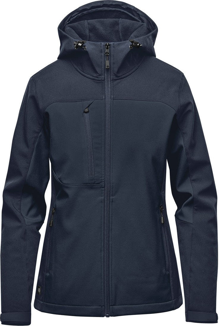 Stormtech Bhs-4w Women’s Cascades Softshell Hoody - Navy - Ladies Xs