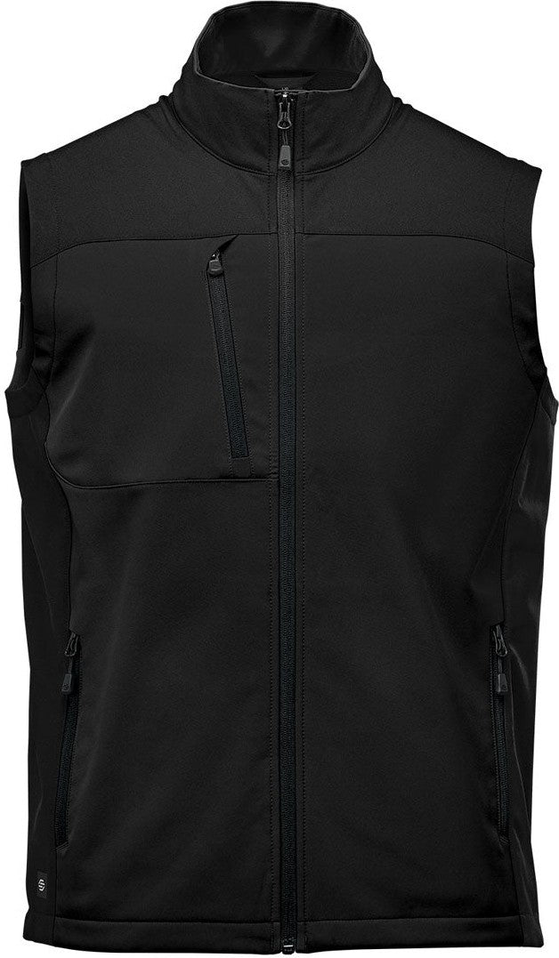 Stormtech Bhv-3 Men’s Cascades Softshell Vest - Black - Adult s