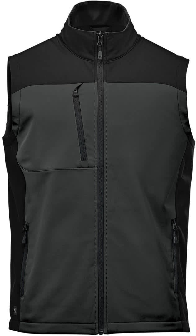 Stormtech Bhv-3 Men’s Cascades Softshell Vest - Dolphin Black - Adult s