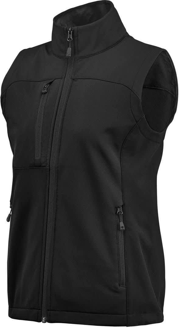 Stormtech Bhv-3w Women’s Cascades Softshell Vest - Black