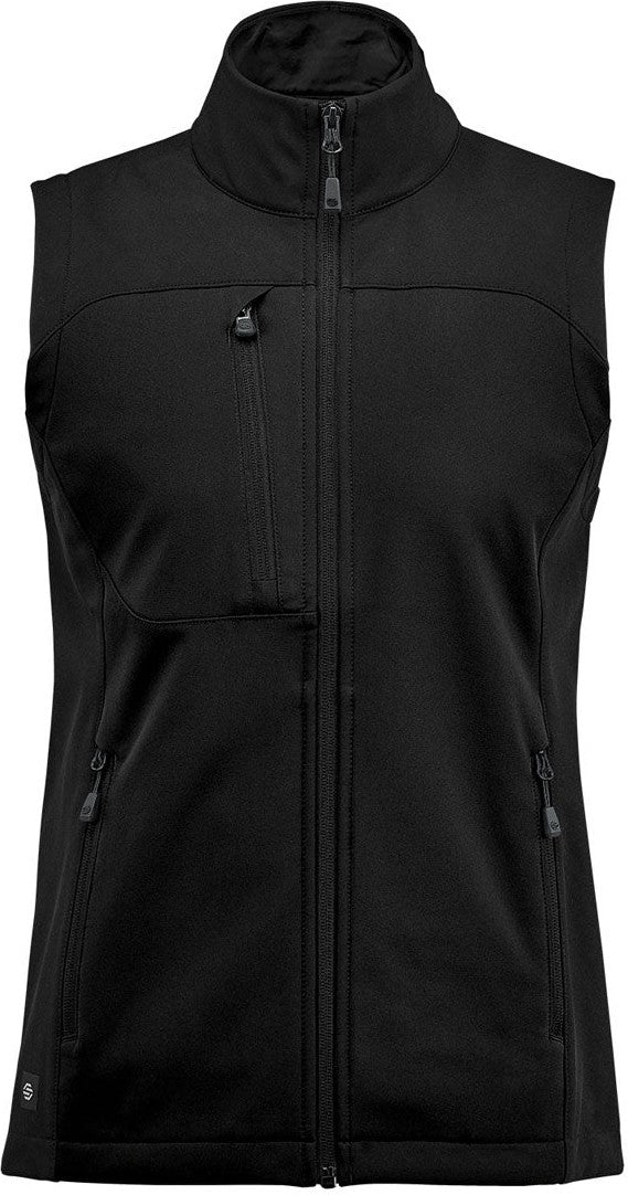 Stormtech Bhv-3w Women’s Cascades Softshell Vest - Black - Ladies Xs