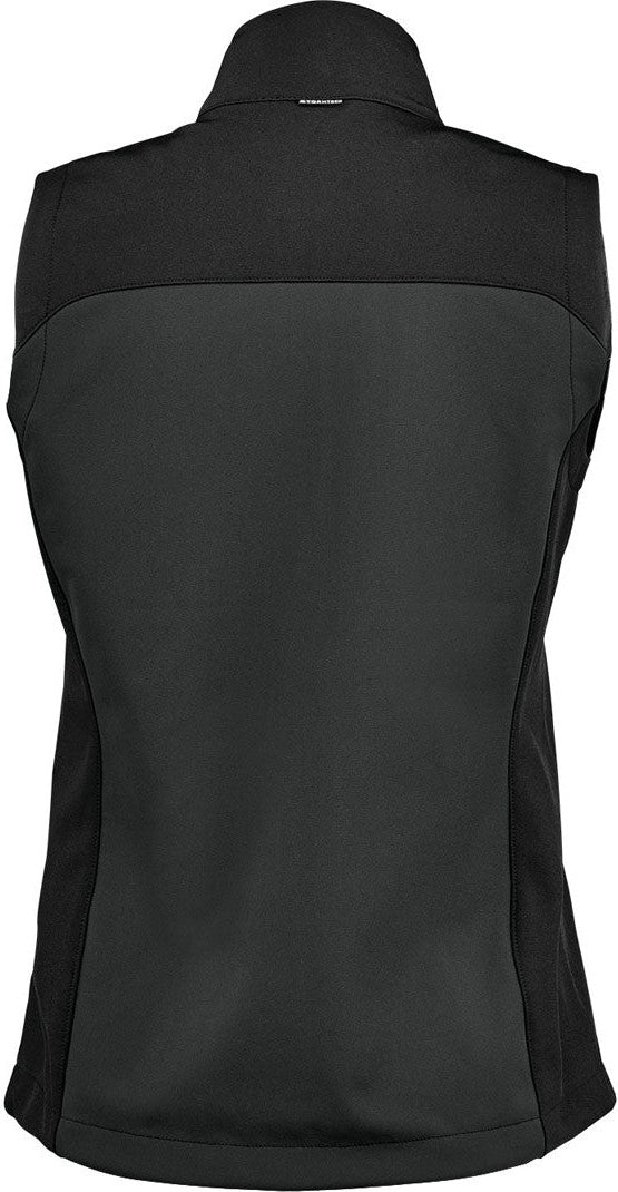 Stormtech Bhv-3w Women’s Cascades Softshell Vest - Dolphin Black - Ladies Xs