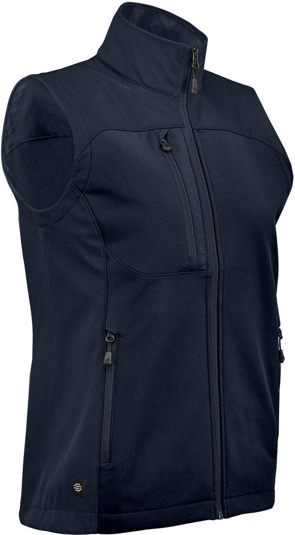 Stormtech Bhv-3w Women’s Cascades Softshell Vest - Navy