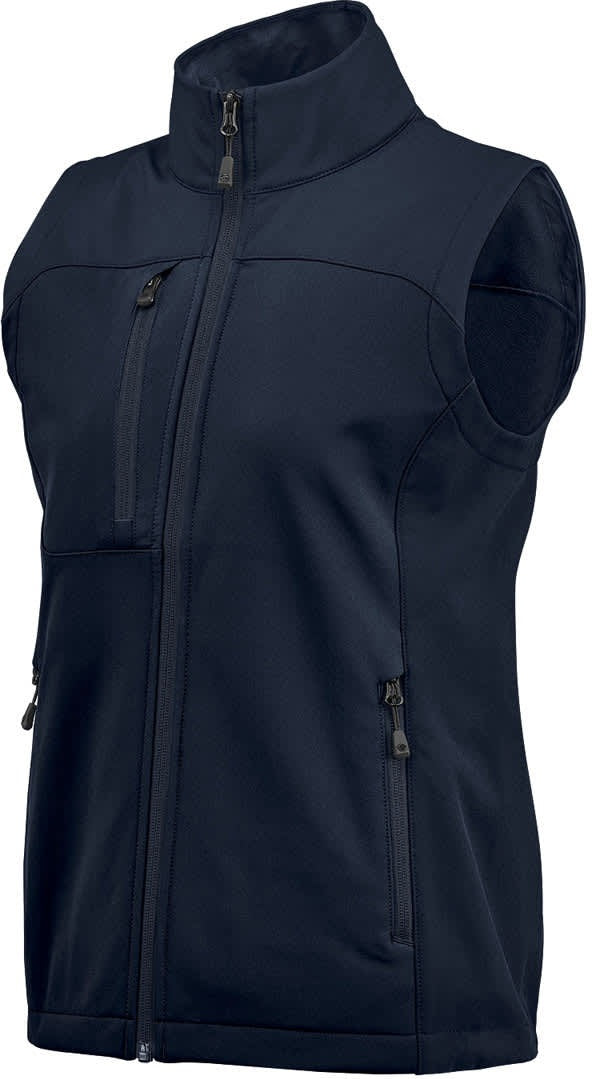 Stormtech Bhv-3w Women’s Cascades Softshell Vest - Navy