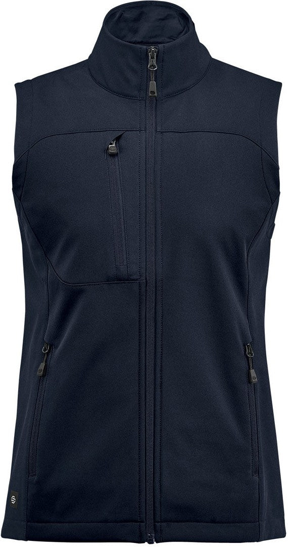 Stormtech Bhv-3w Women’s Cascades Softshell Vest - Navy - Ladies Xs