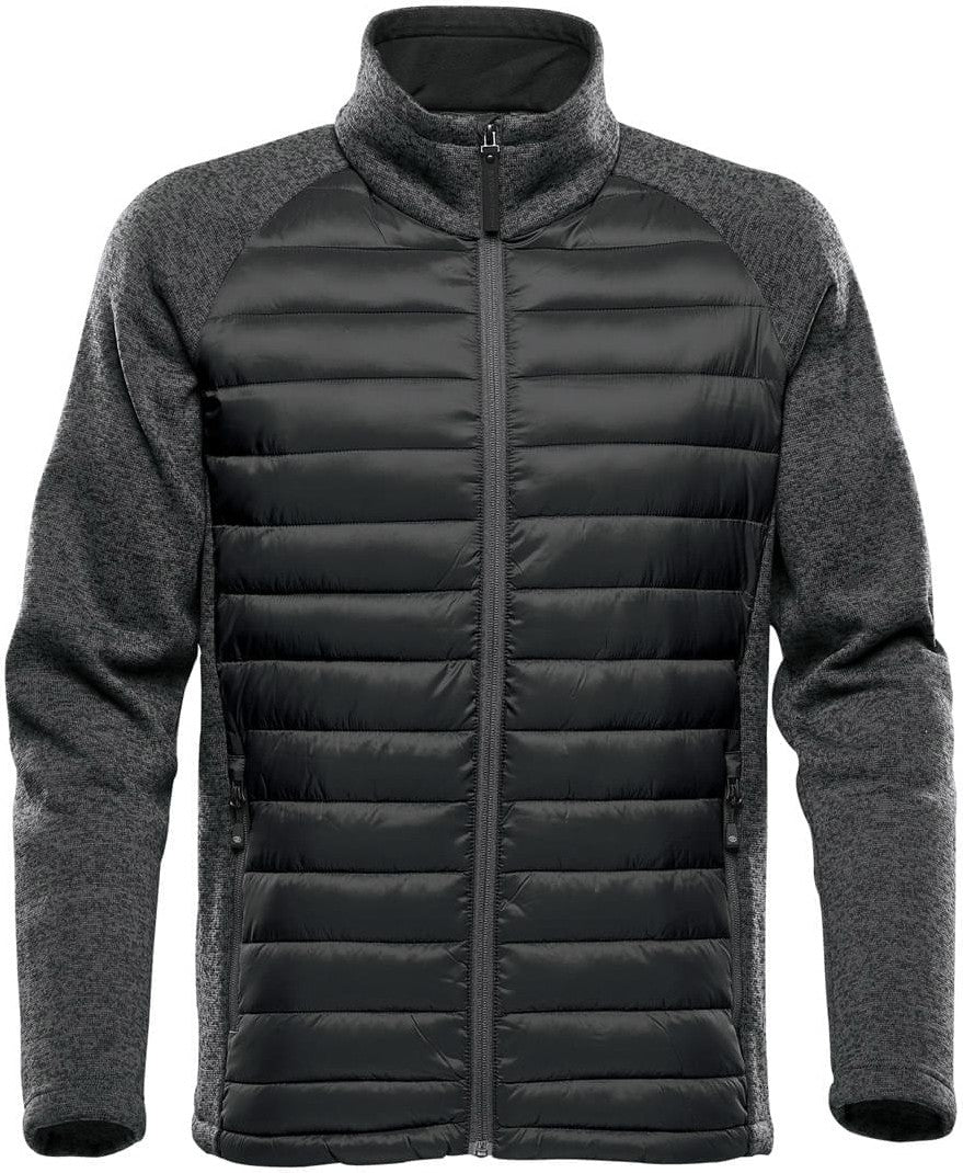 Stormtech Brx-1 Men’s Narvik Hybrid Jacket - Black Dolphin Heather - Adult s