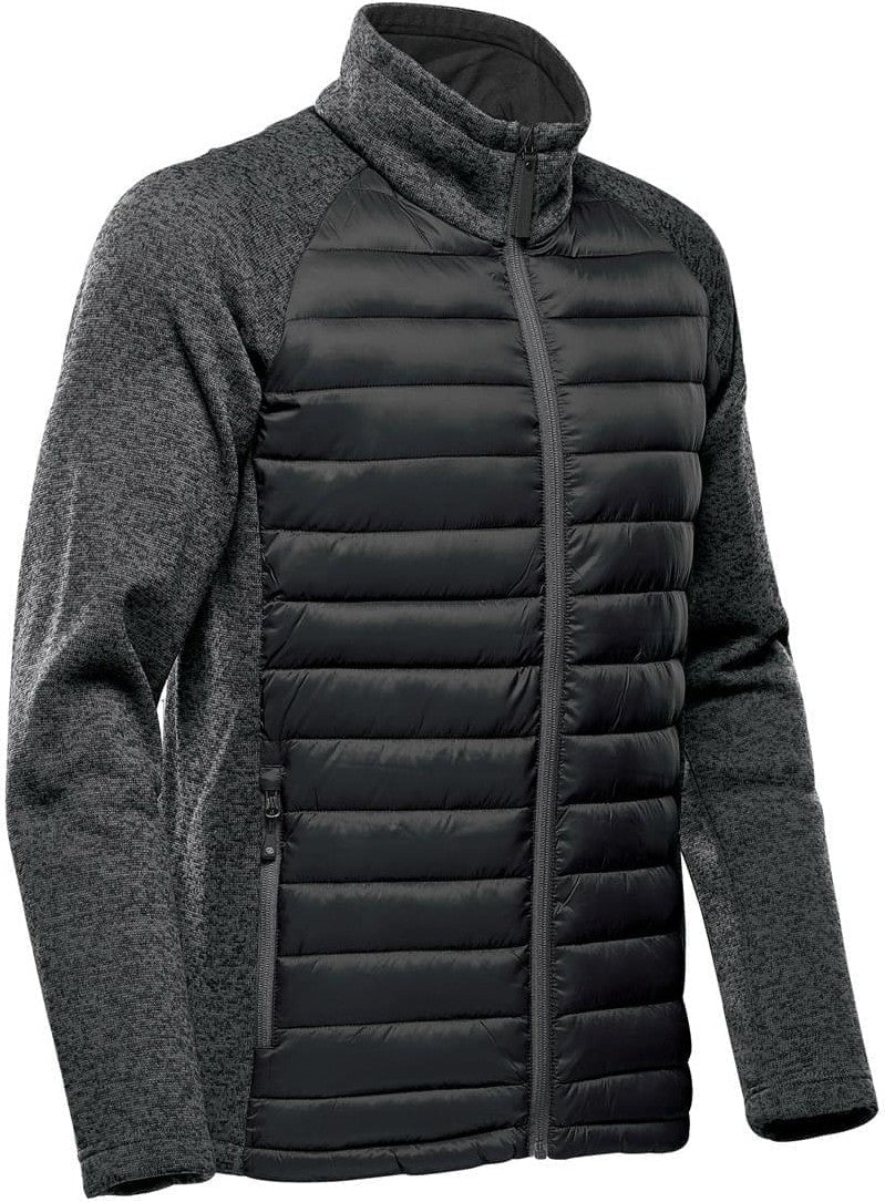 Stormtech Brx-1 Men’s Narvik Hybrid Jacket - Black Dolphin Heather