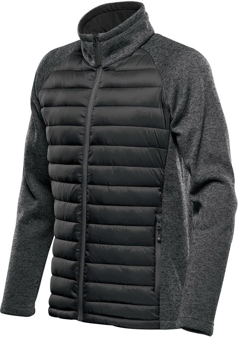 Stormtech Brx-1 Men’s Narvik Hybrid Jacket - Black Dolphin Heather