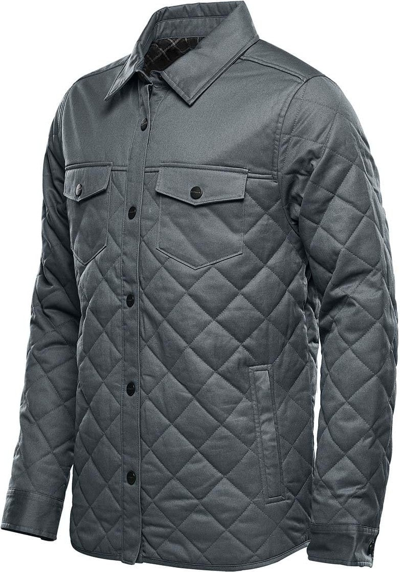 Stormtech Bxq-1 Men’s Bushwick Quilted Jacket - Graphite