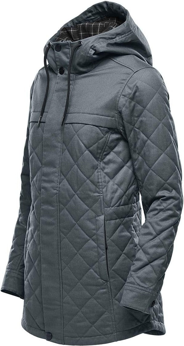 Stormtech Bxq-1w Women’s Bushwick Quilted Jacket - Graphite