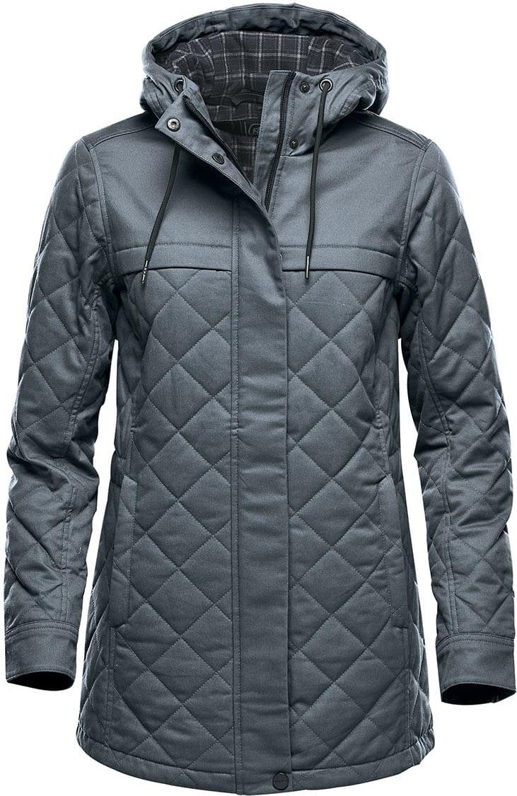 Stormtech Bxq-1w Women’s Bushwick Quilted Jacket - Graphite - Ladies Xs