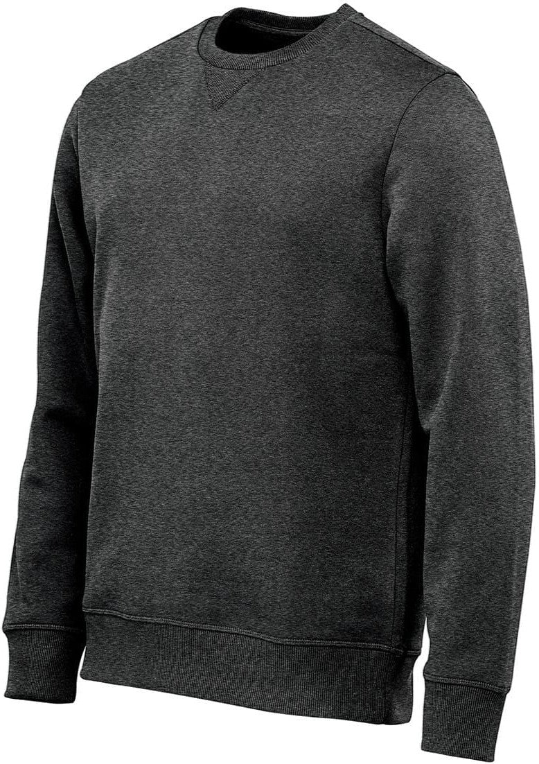 Stormtech Cfw-1 Men’s Yukon Crew Pullover - Carbon Heather