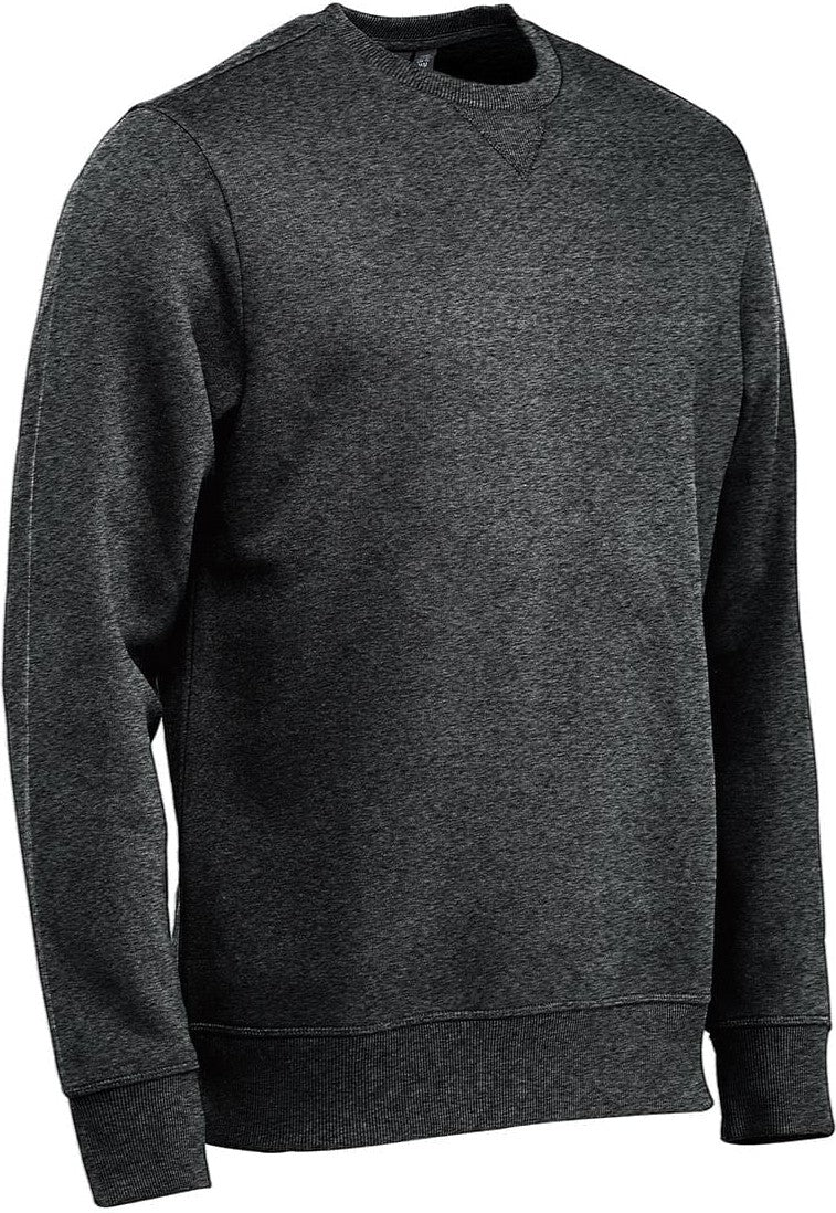 Stormtech Cfw-1 Men’s Yukon Crew Pullover - Carbon Heather