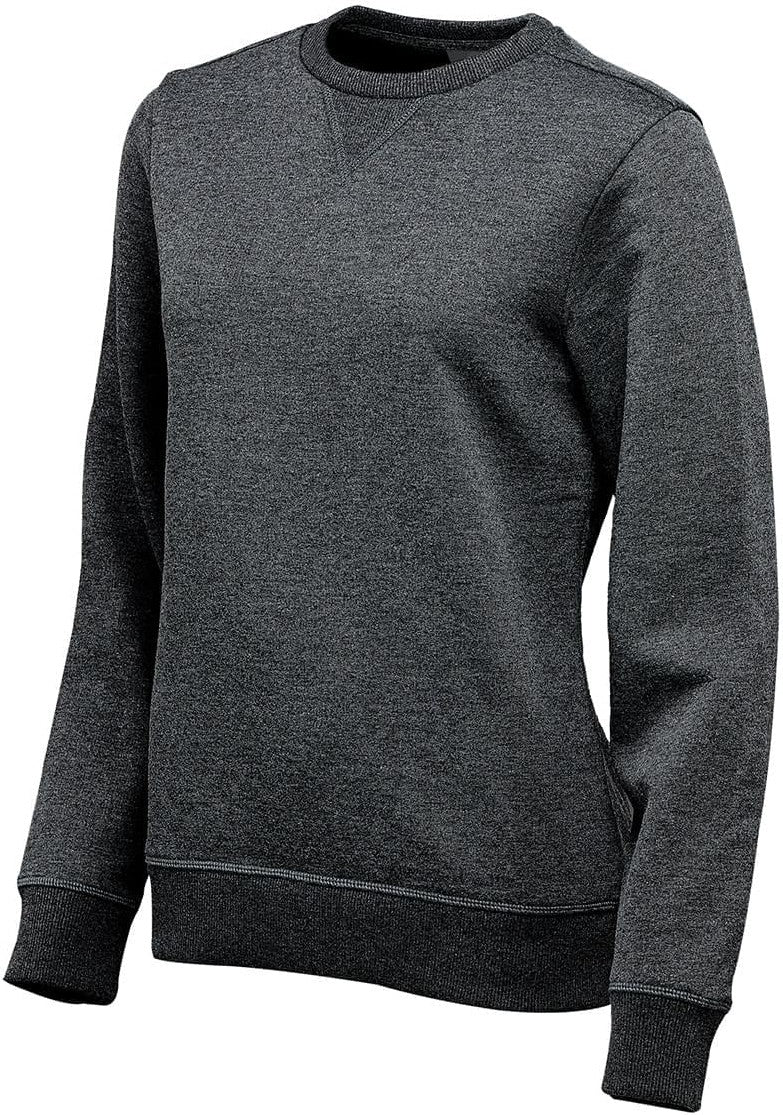 Stormtech Cfw-1w Women’s Yukon Crew Pullover - Carbon Heather
