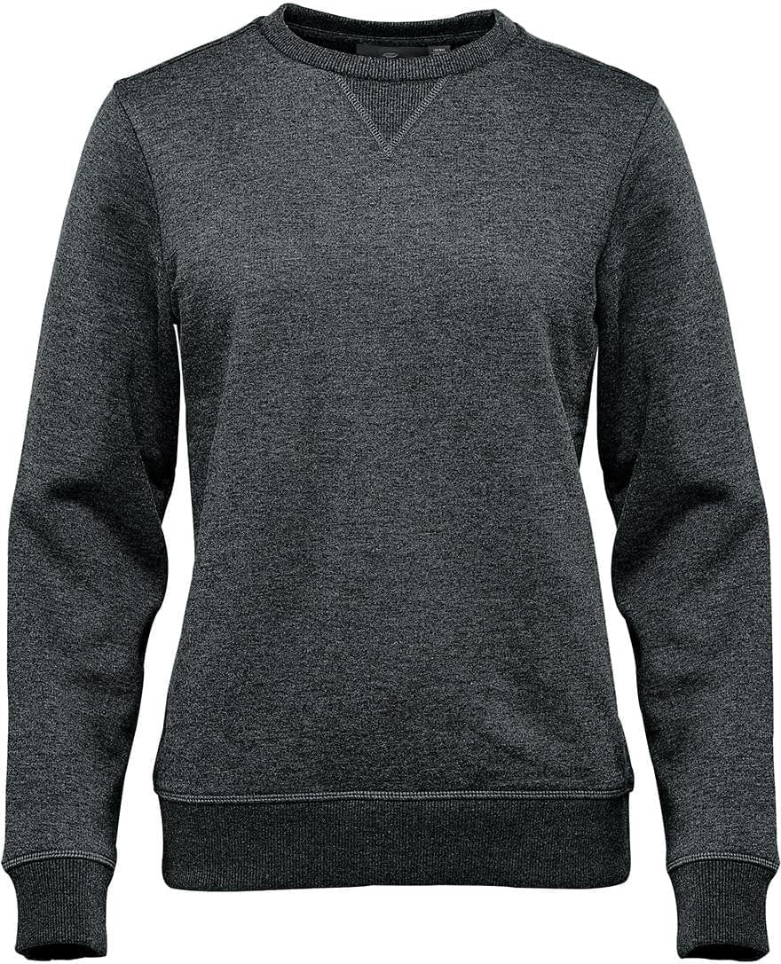 Stormtech Cfw-1w Women’s Yukon Crew Pullover - Carbon Heather - Ladies Xs
