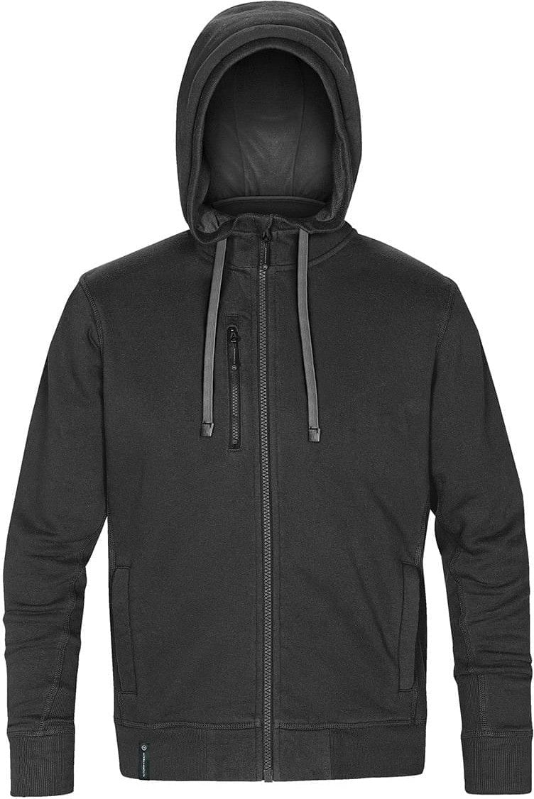 Stormtech Cfz-3le Men’s Metro Full Zip Hoody - Black Granite - Adult s