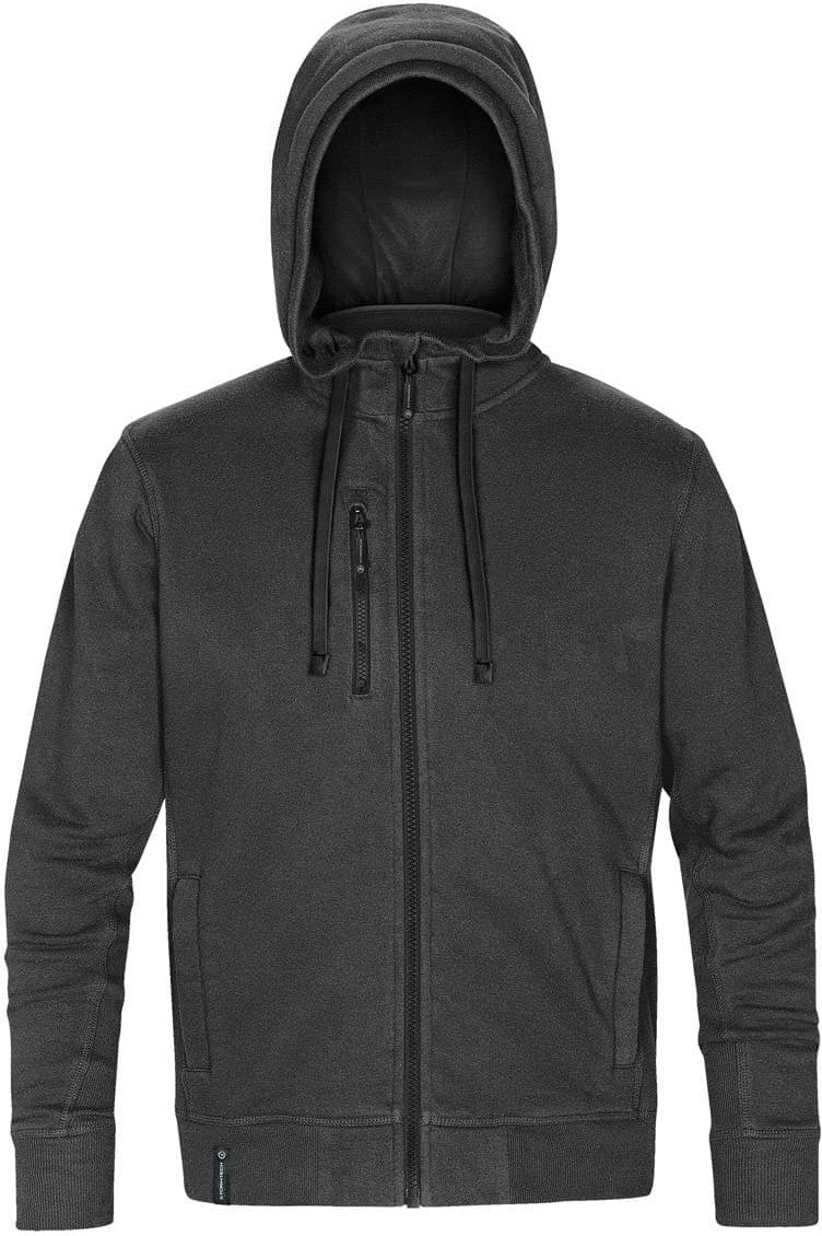 Stormtech Cfz-3le Men’s Metro Full Zip Hoody - Carbon Heather Black - Adult s