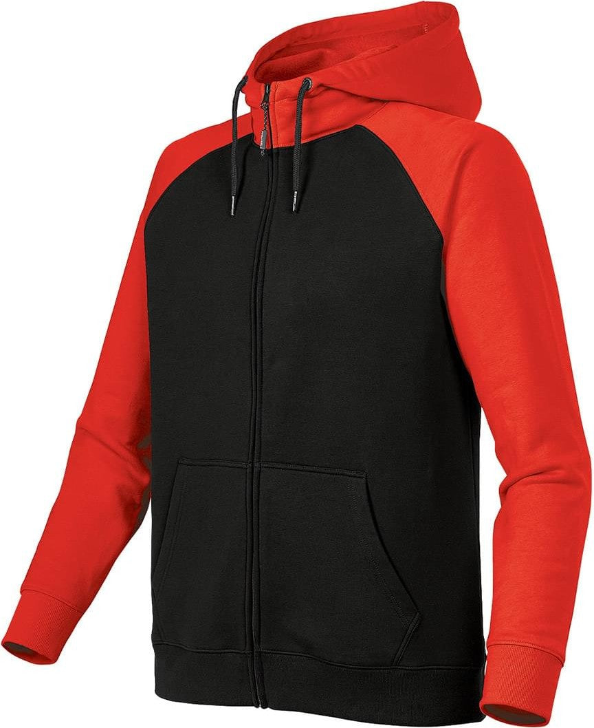 Stormtech Cfz-5 Men’s Omega Zip Hoody - Black Bright Red