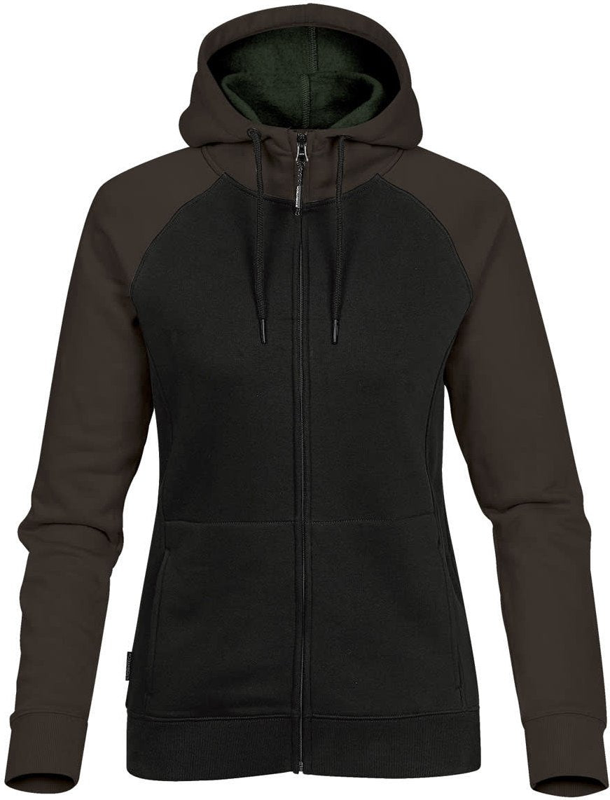 Stormtech Cfz-5w Women’s Omega Zip Hoody - Black Carbon - Ladies Xs