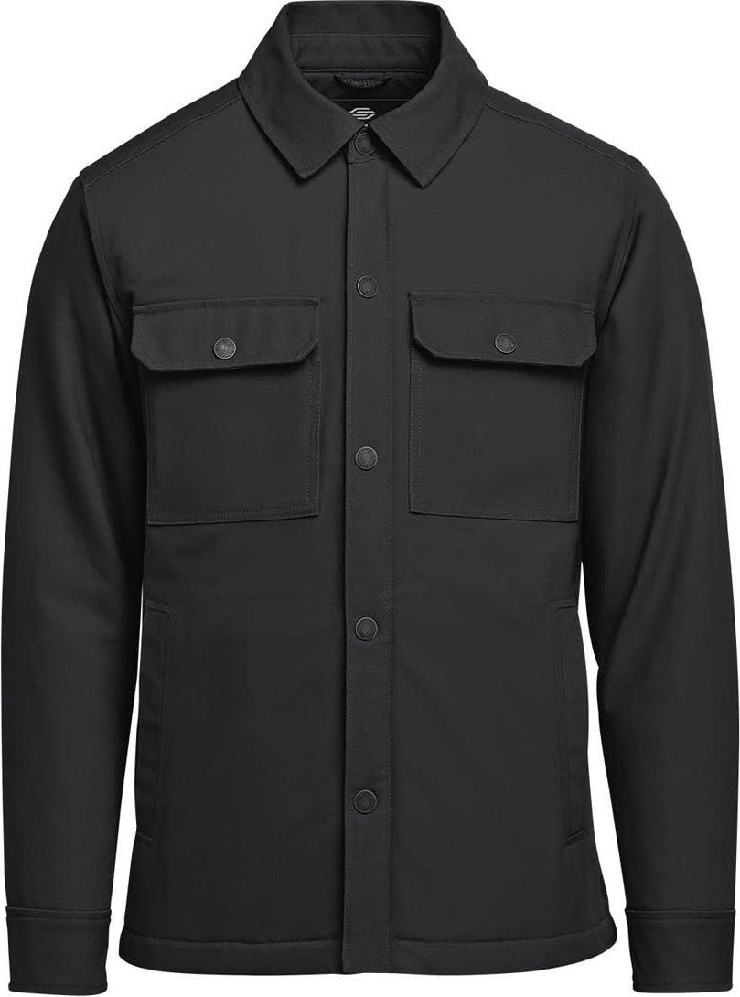 Stormtech Cjk-2m Men’s Oxide Sherpa Lined Canvas Jacket - Black - Adult s