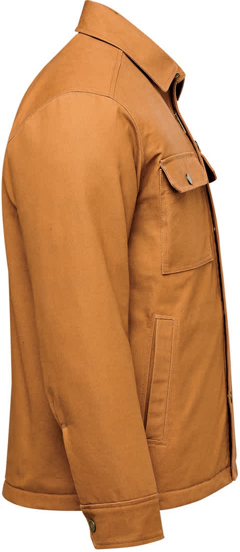Stormtech Cjk-2m Men’s Oxide Sherpa Lined Canvas Jacket - Camel