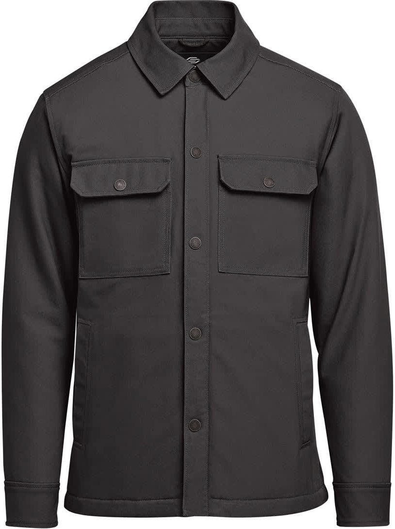 Stormtech Cjk-2m Men’s Oxide Sherpa Lined Canvas Jacket - Granite - Adult s