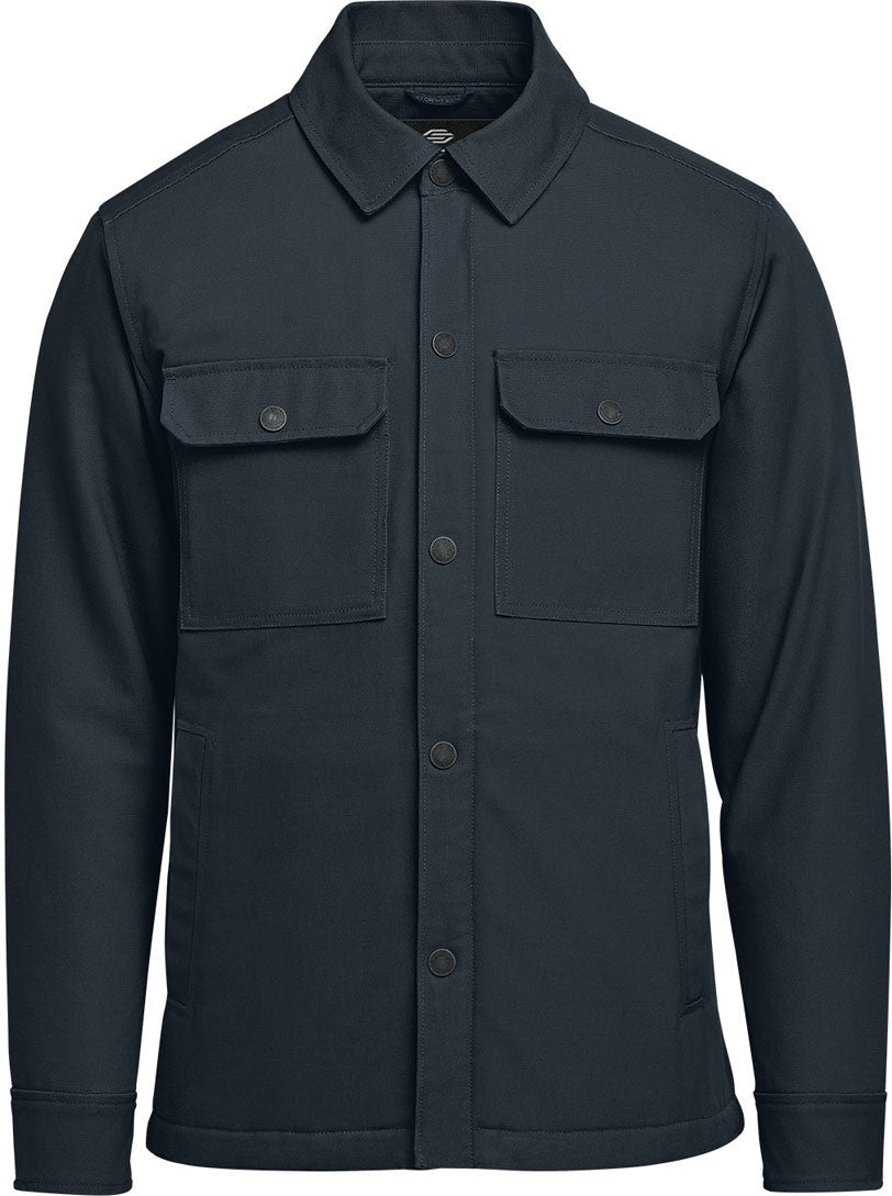 Stormtech Cjk-2m Men’s Oxide Sherpa Lined Canvas Jacket - Navy - Adult s