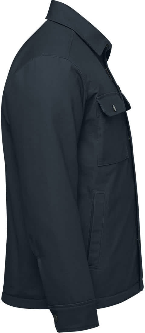 Stormtech Cjk-2m Men’s Oxide Sherpa Lined Canvas Jacket - Navy
