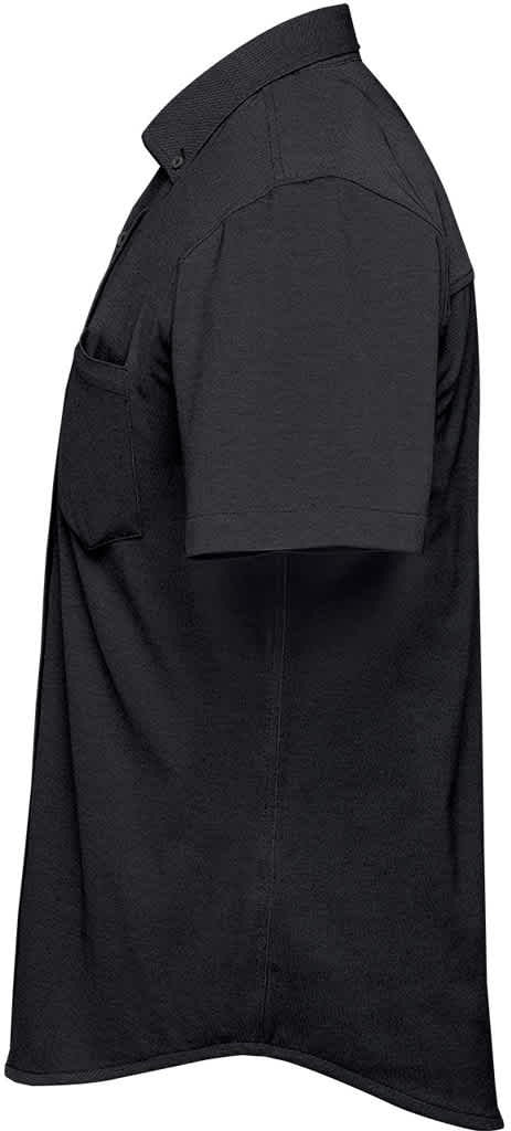 Stormtech Ckn-1m Men’s Sonora S/s Knit Shirt - Black