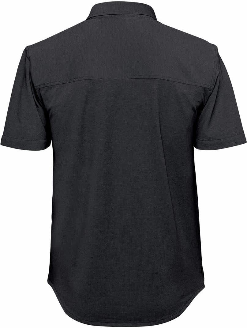 Stormtech Ckn-1m Men’s Sonora S/s Knit Shirt - Black