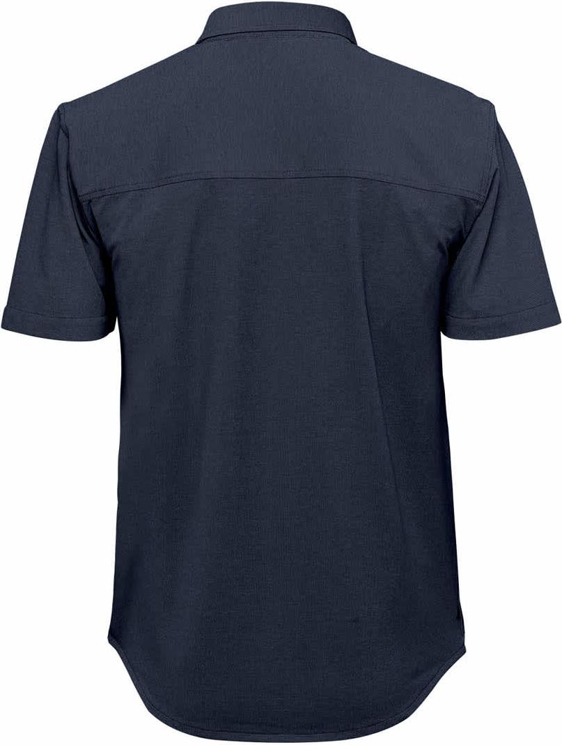 Stormtech Ckn-1m Men’s Sonora S/s Knit Shirt - Navy - Navy / s / Mens