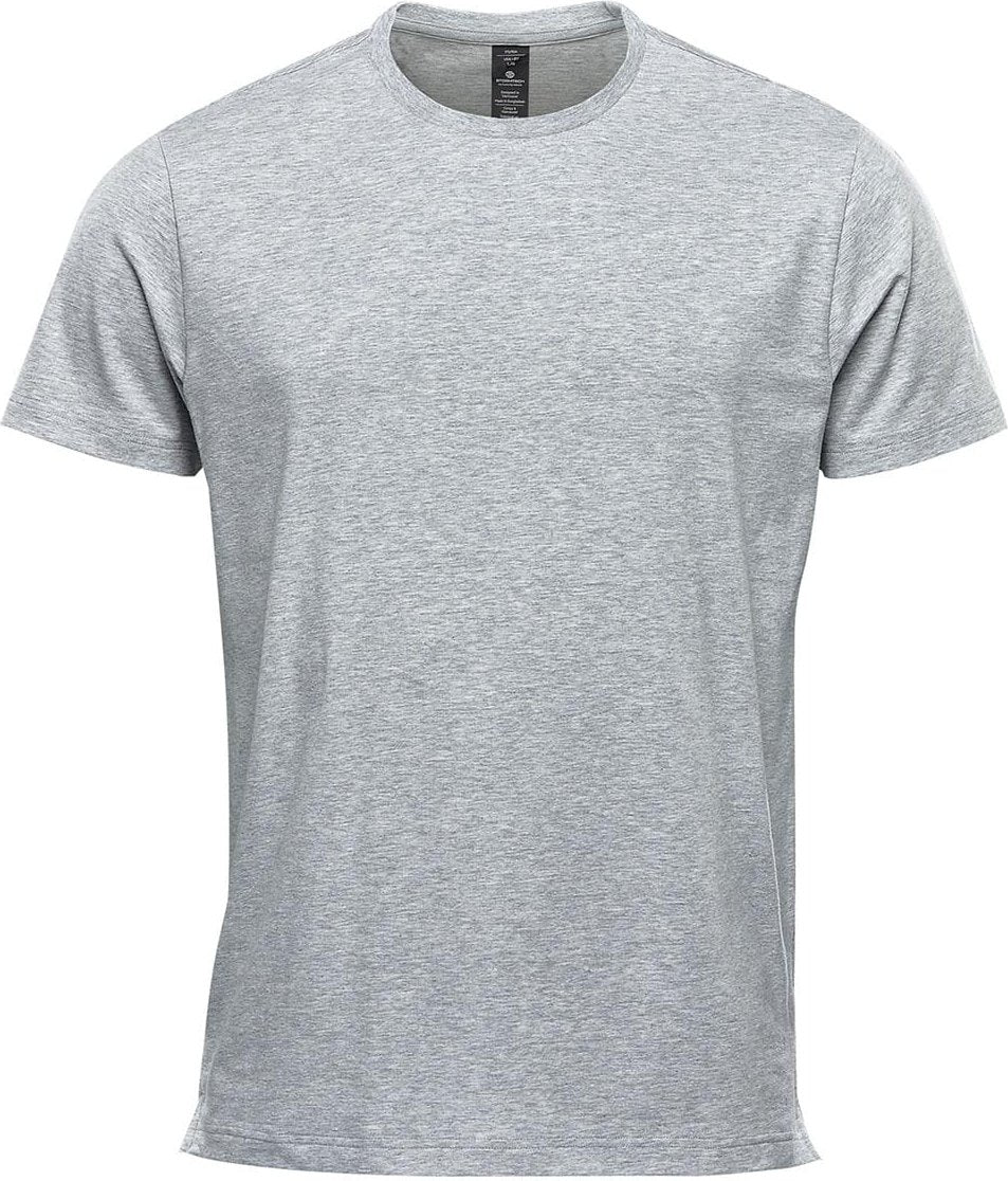 Stormtech Cpf-1 Men’s Montebello Performance Short Sleeve Tee - Ash Heather - Adult 2xs