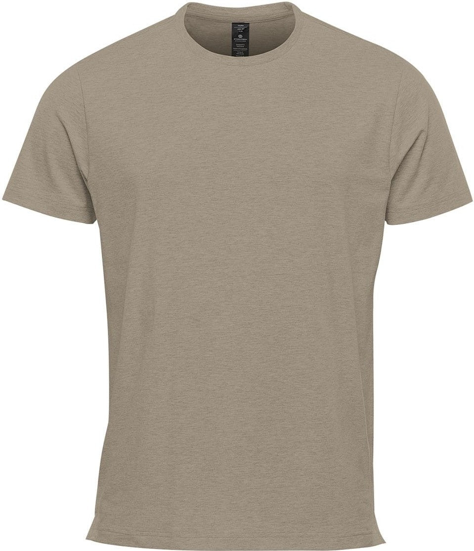 Stormtech Cpf-1 Men’s Montebello Performance Short Sleeve Tee - Taupe - Adult s