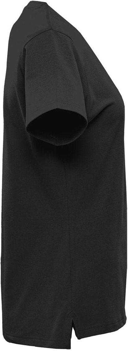 Stormtech Cpf-1w Women’s Montebello Performance Short Sleeve Tee - Black