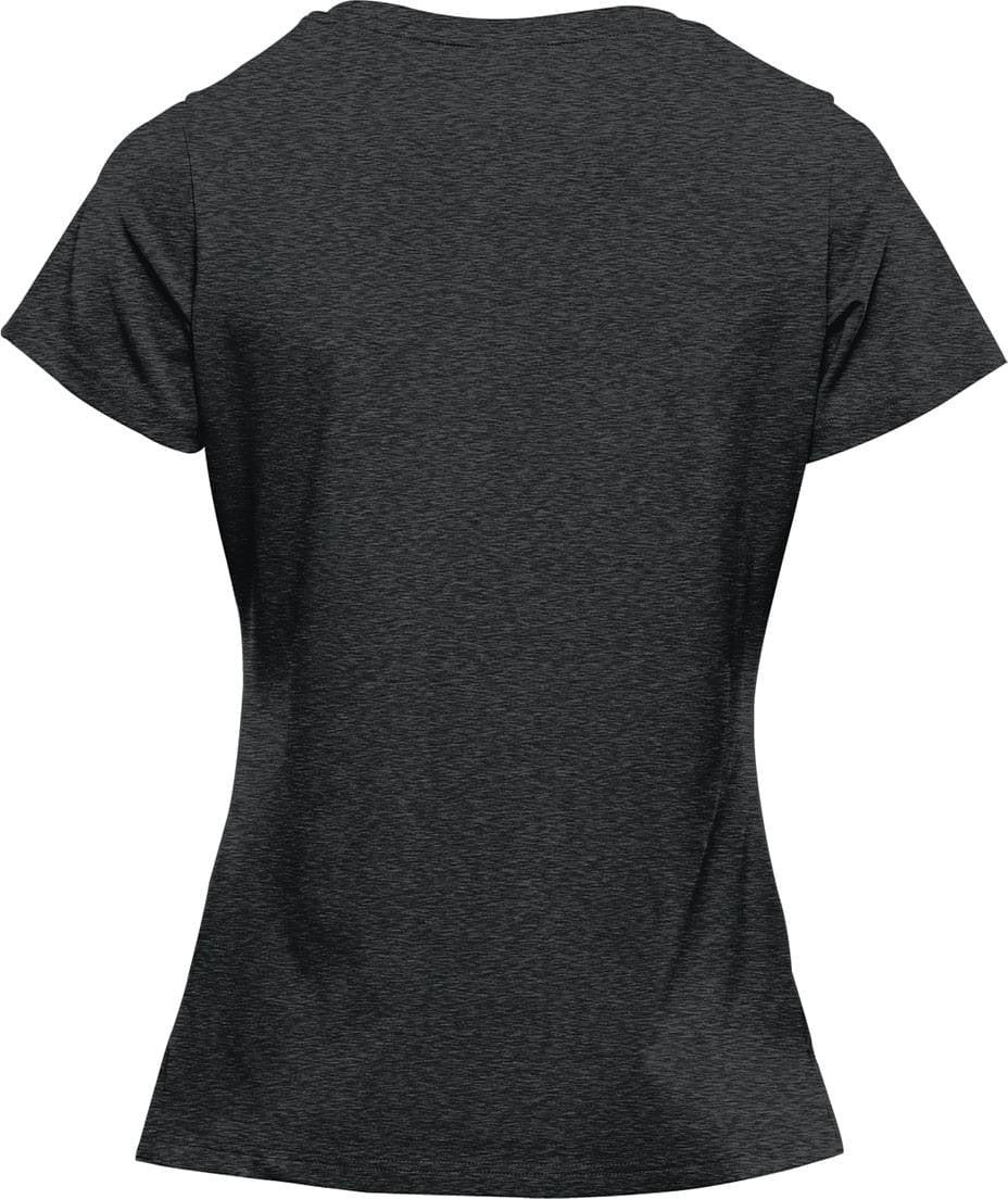 Stormtech Cpf-1w Women’s Montebello Performance Short Sleeve Tee - Charcoal Heather