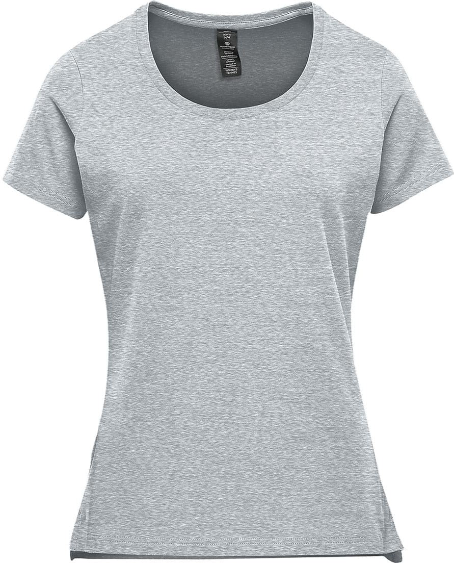 Stormtech Cpf-1w Women’s Montebello Performance Short Sleeve Tee - Ash Heather - Ladies Xs