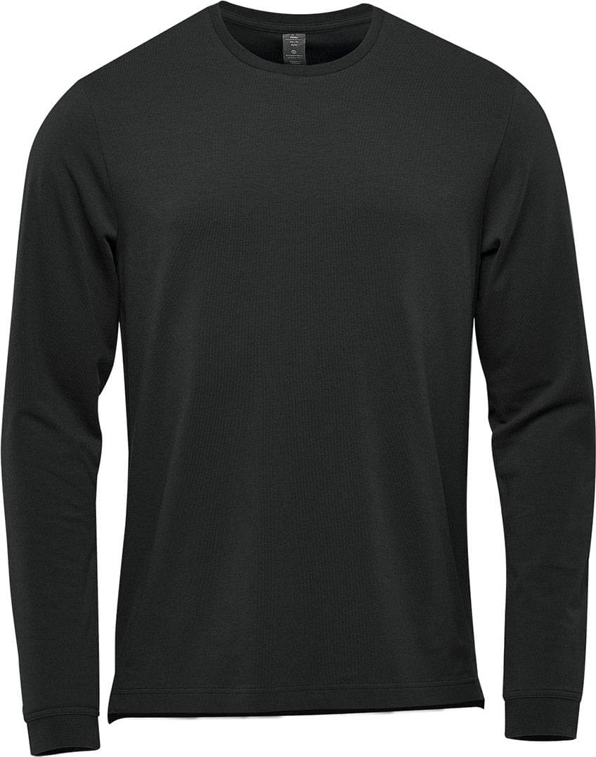Stormtech Cpf-2 Men’s Montebello Performance Long Sleeve Tee - Black - Adult 2xs
