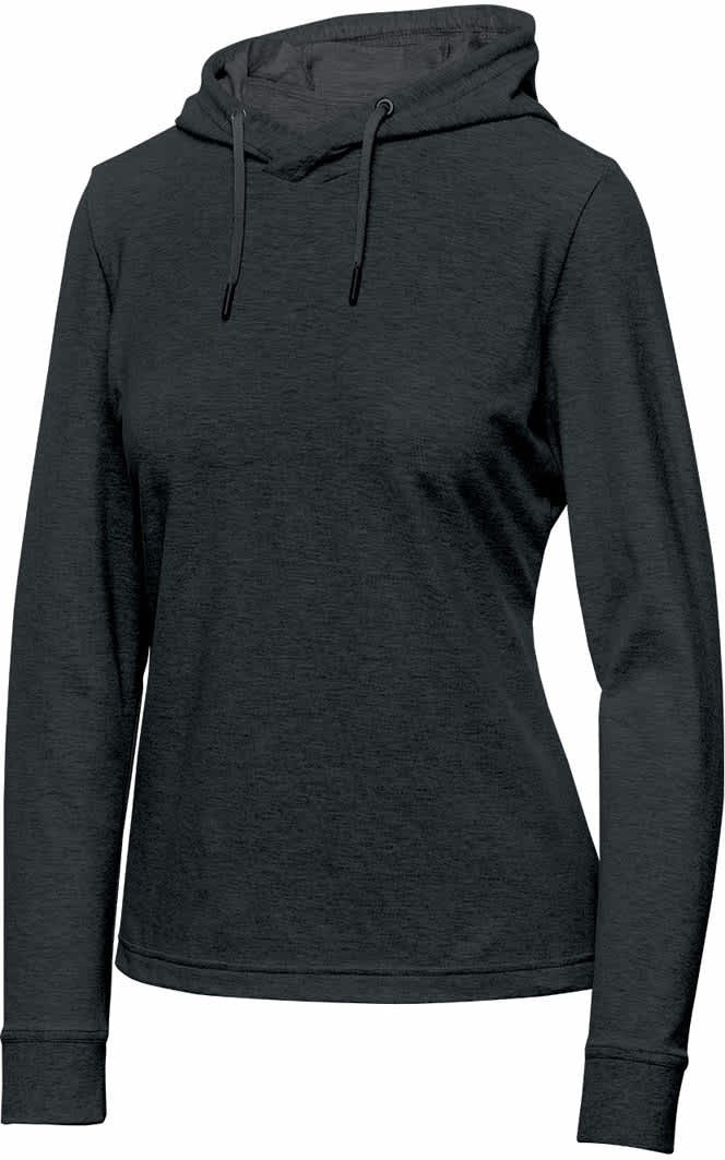 Stormtech Cpf-3w Women’s Montebello Pullover Hoody - Charcoal Heather