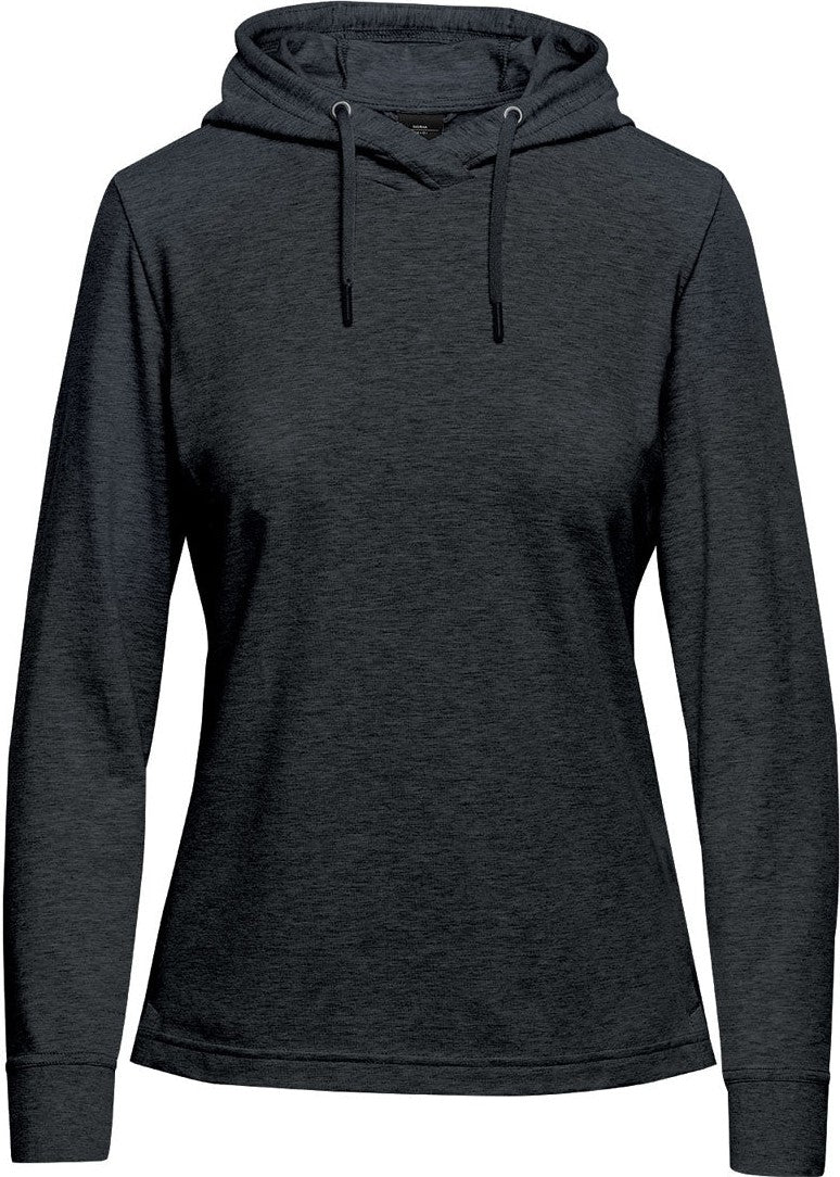 Stormtech Cpf-3w Women’s Montebello Pullover Hoody - Charcoal Heather - Ladies Xs