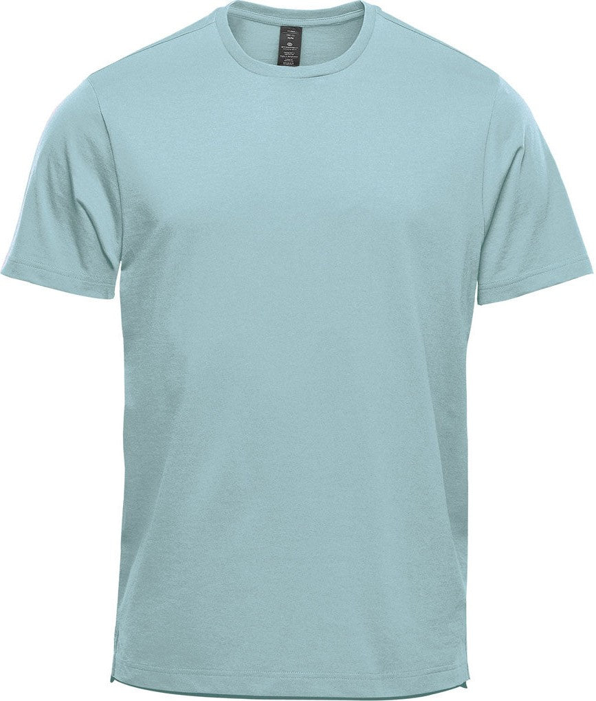 Stormtech Cpm-1 Men’s Equinox Short Sleeve Tee - Ice Blue Heather - Adult 2xs