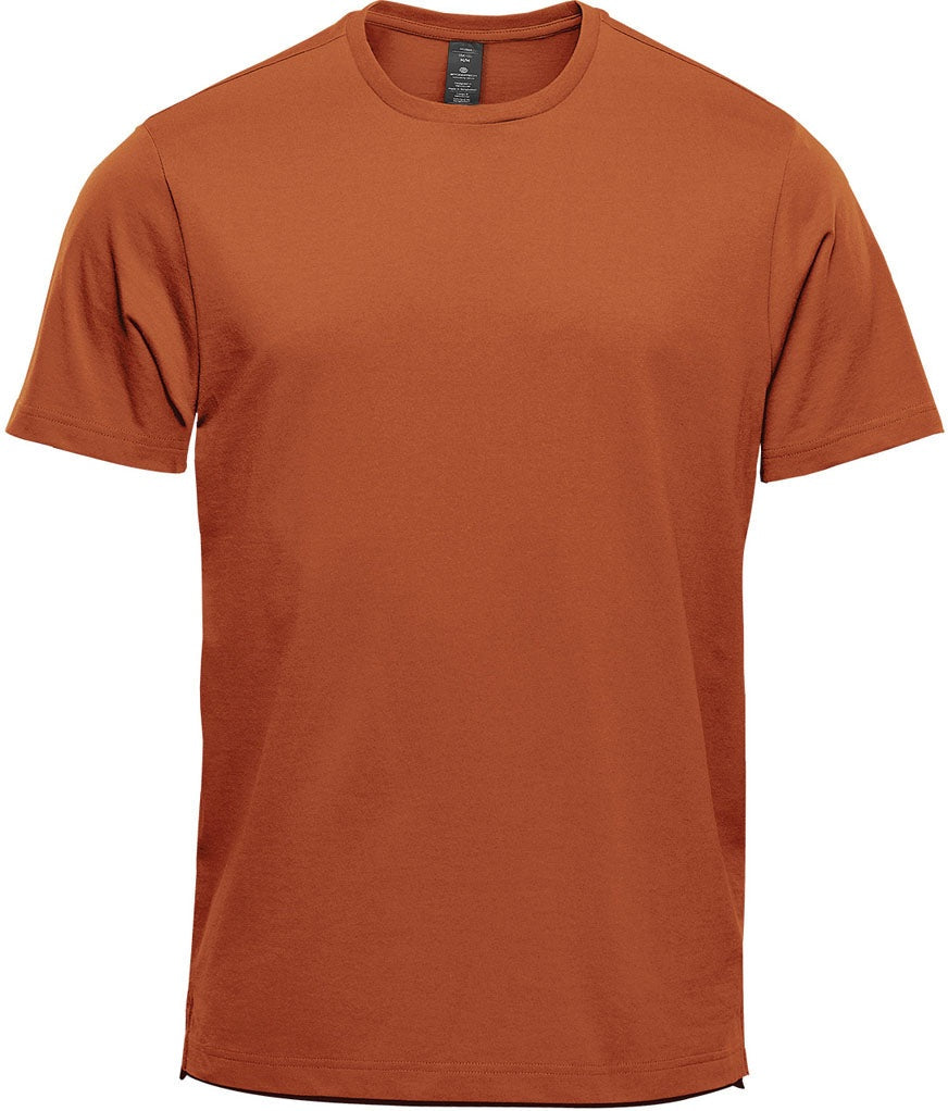 Stormtech Cpm-1 Men’s Equinox Short Sleeve Tee - Rust Heather - Adult 2xs