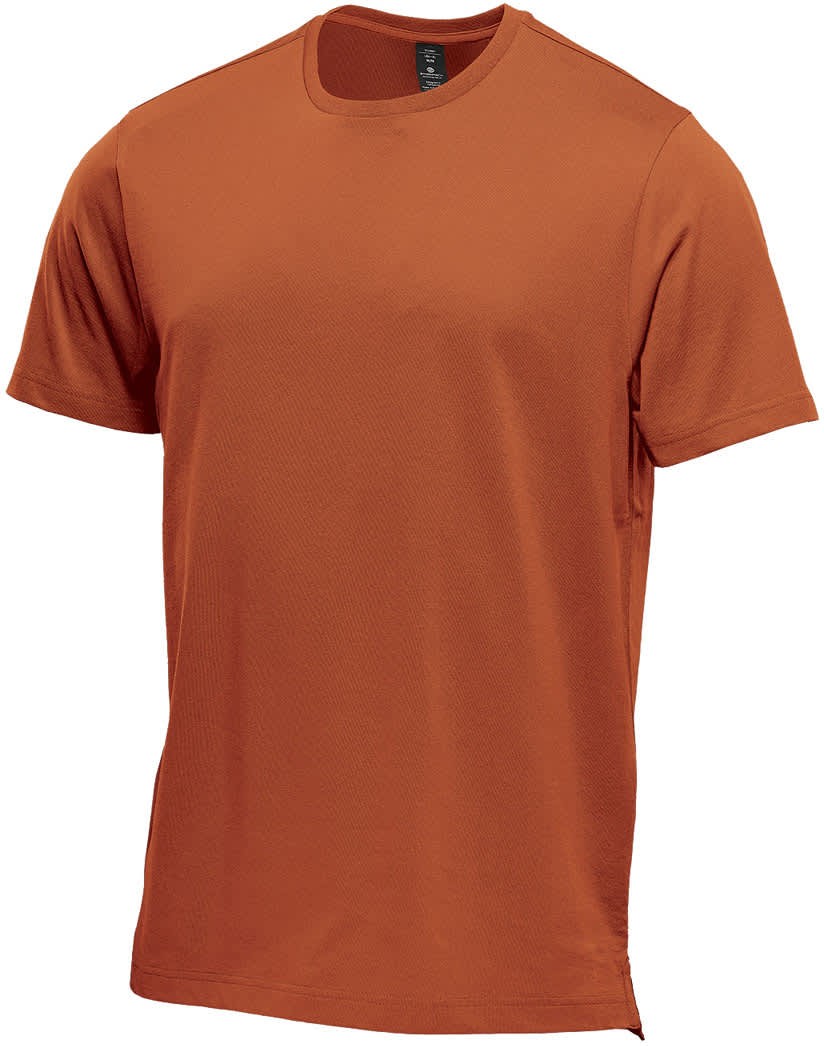 Stormtech Cpm-1 Men’s Equinox Short Sleeve Tee - Rust Heather