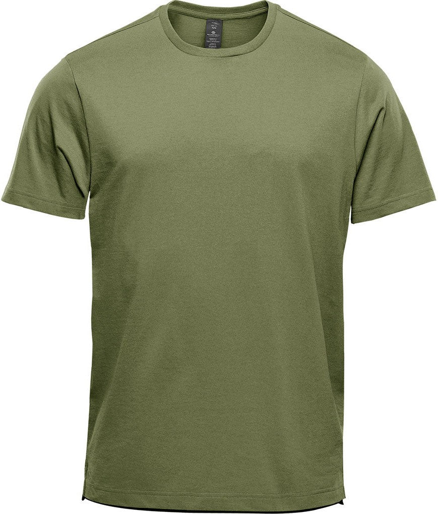 Stormtech Cpm-1 Men’s Equinox Short Sleeve Tee - Sage Green Heather - Adult 2xs